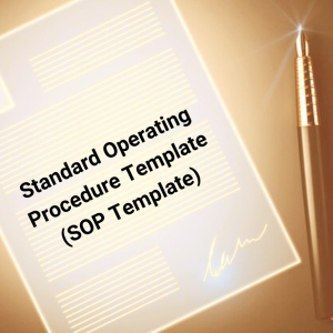 Standard Operating Procedure Template (SOP Template)