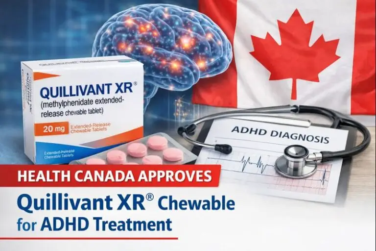 Health Canada approving Treatment for Attention Deficit Hyperactivity Disorder